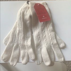 white gloves